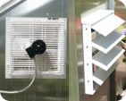 Greenhouse Shutter Fan